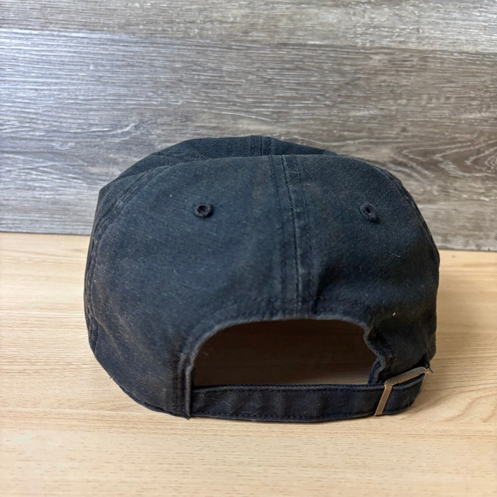 New York Yankees Hat Cap Strap Back Black Faded MLB Baseball '47 - Picture 5 of 9